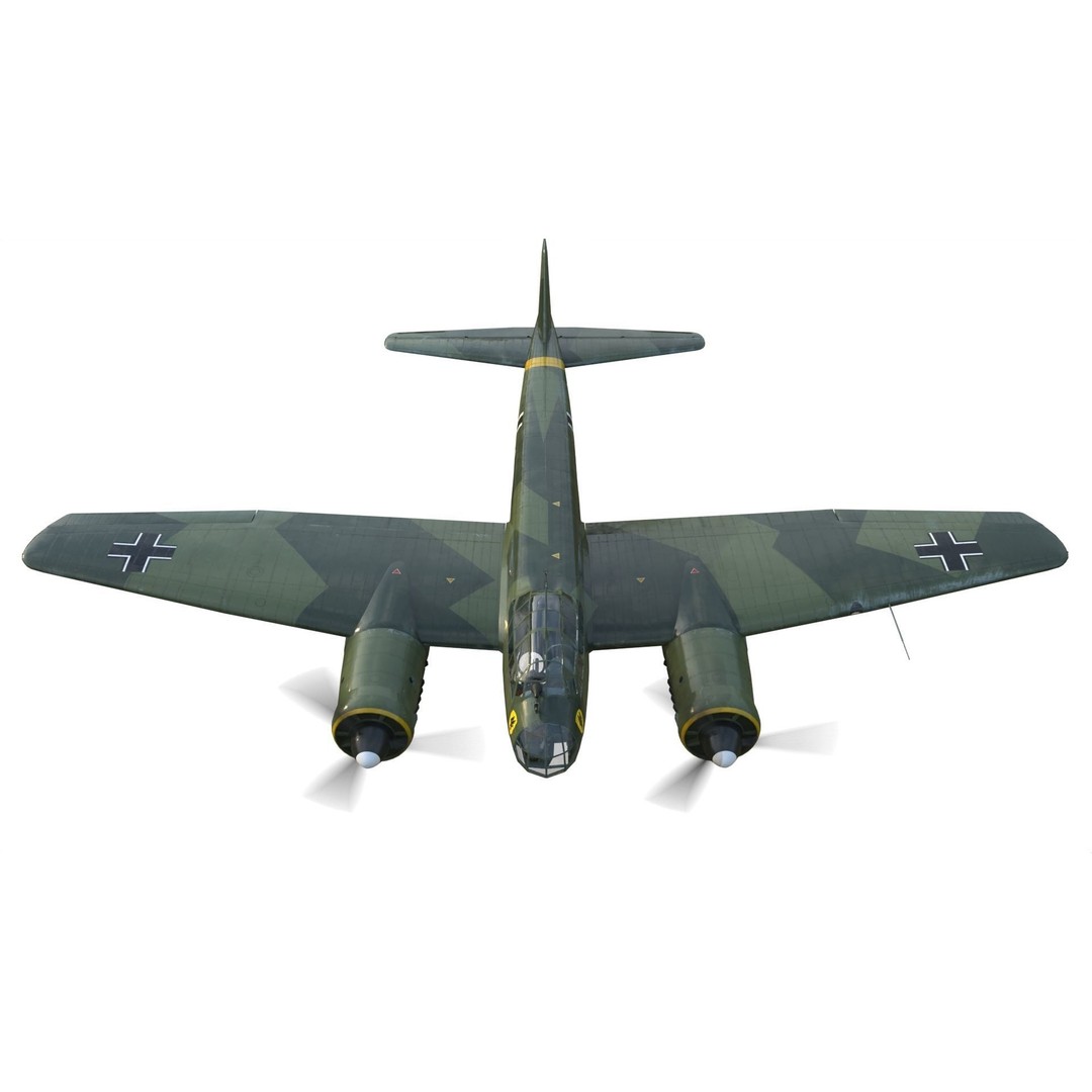 Junkers Ju 88 Bomber 3D Model – PBR Game-Ready Aircraft, FBX - View 15