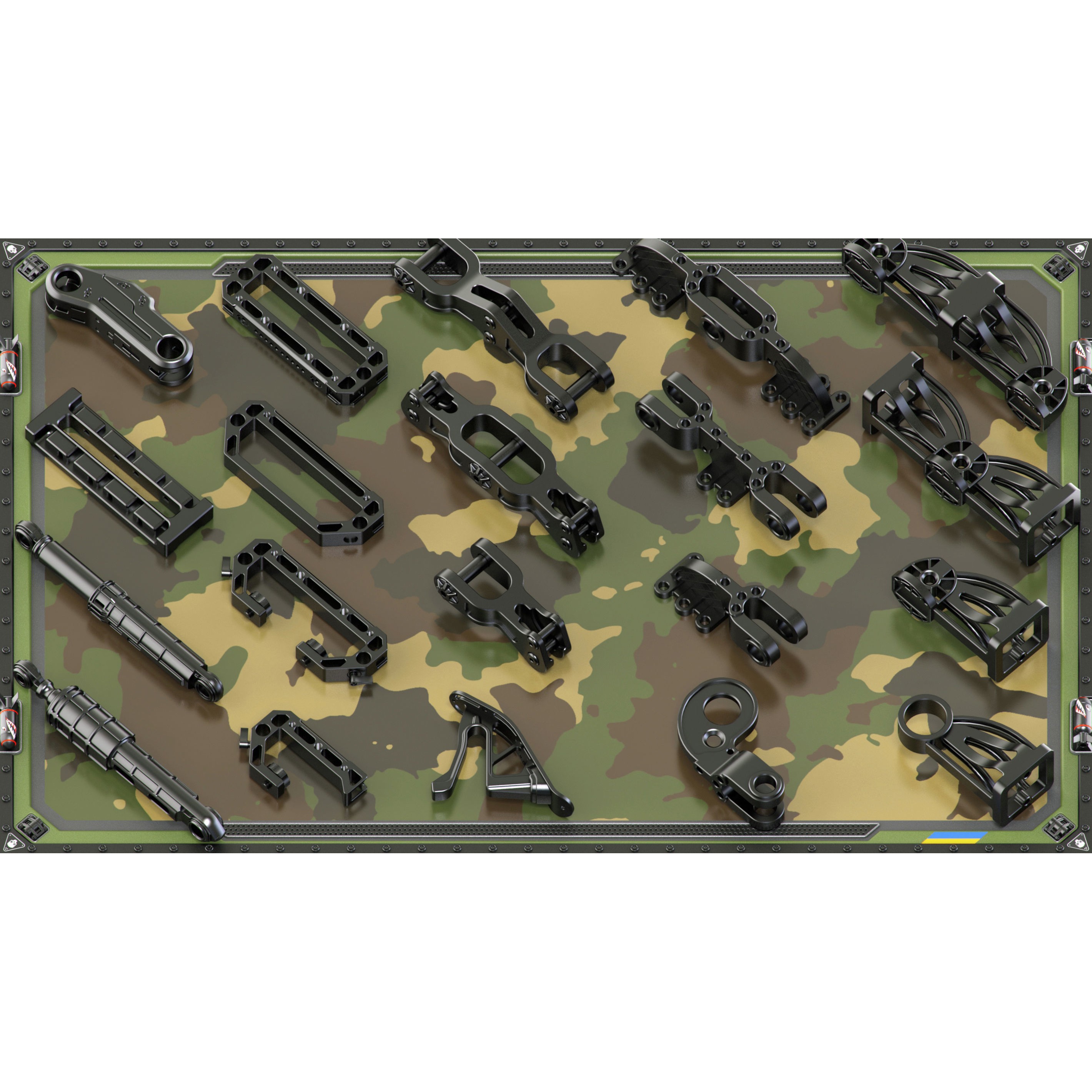 Sci-Fi Hard Surface Mechanical Kitbash - Game-Ready 3D Model - View 14