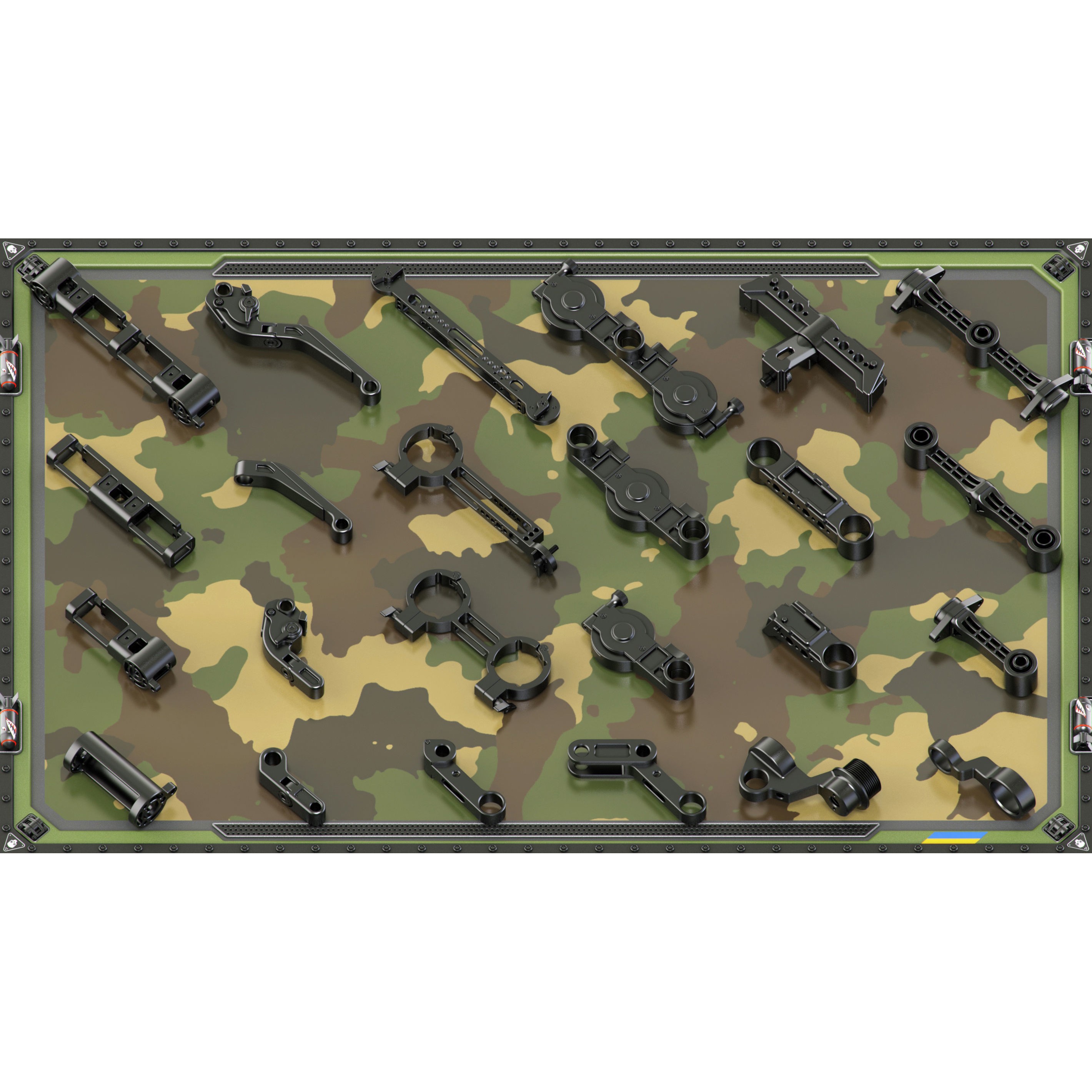 Sci-Fi Hard Surface Mechanical Kitbash - Game-Ready 3D Model - View 18