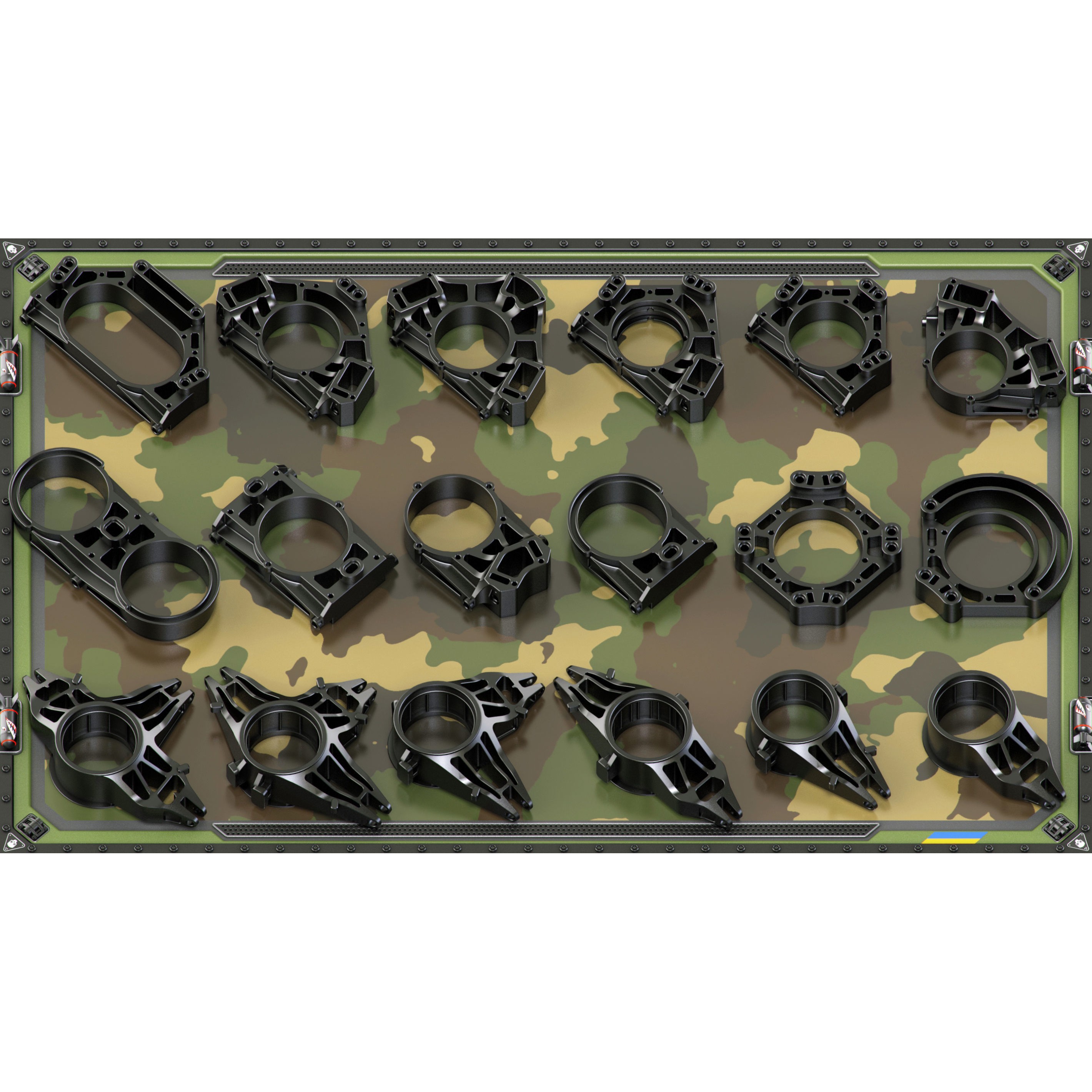 Sci-Fi Hard Surface Mechanical Kitbash - Game-Ready 3D Model - View 5