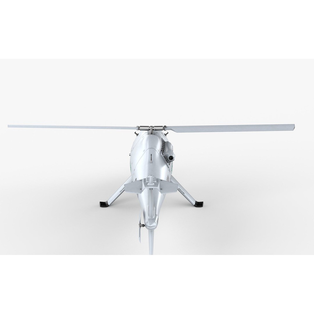 Camcopter S-100 3D Model – Low Poly Game Ready Aerial Vehicle, FBX - View 10