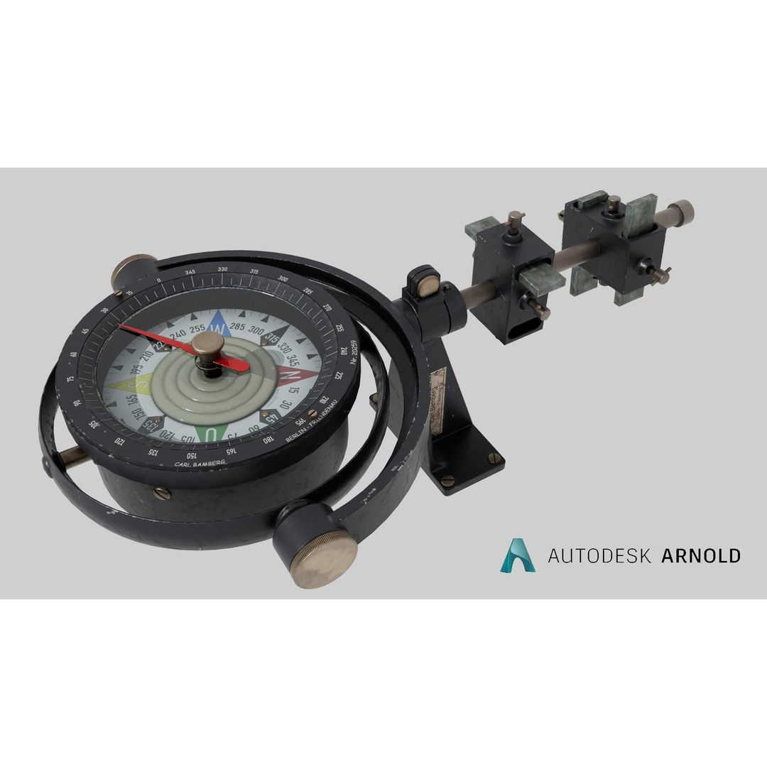 World War 1 Cockpit Interior 3D Model – Low Poly Game Ready FBX Asset - View 20