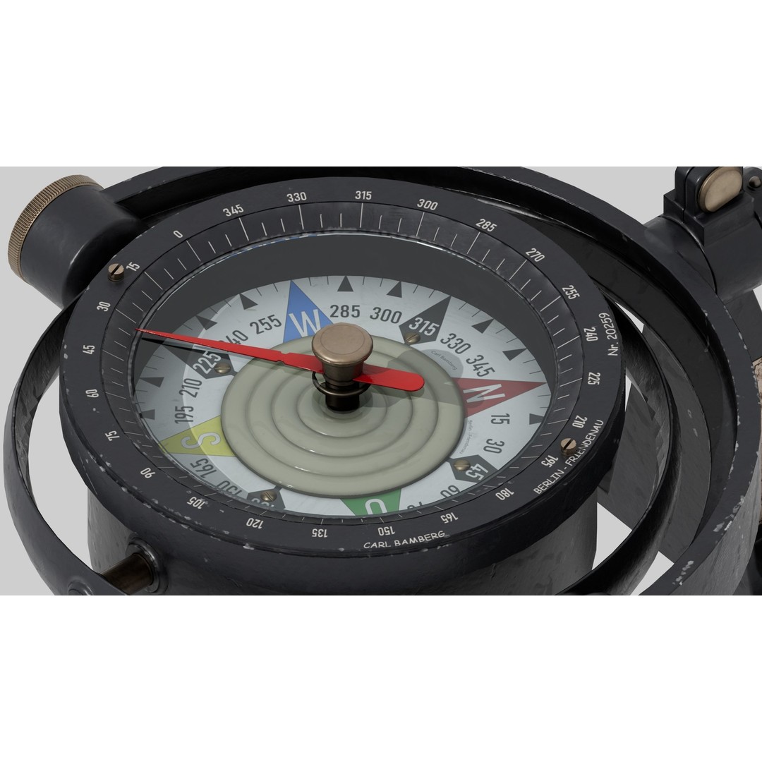 World War 1 Cockpit Interior 3D Model – Low Poly Game Ready FBX Asset - View 21