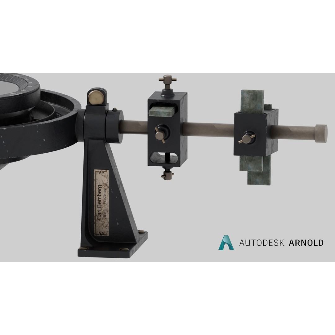 World War 1 Cockpit Interior 3D Model – Low Poly Game Ready FBX Asset - View 22