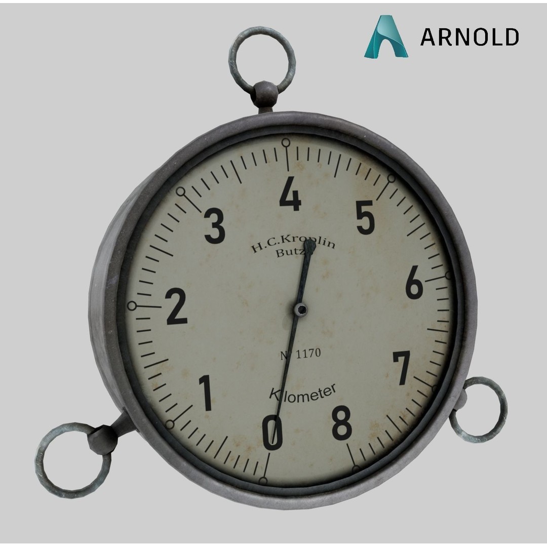 World War 1 Cockpit Interior 3D Model – Low Poly Game Ready FBX Asset - View 25