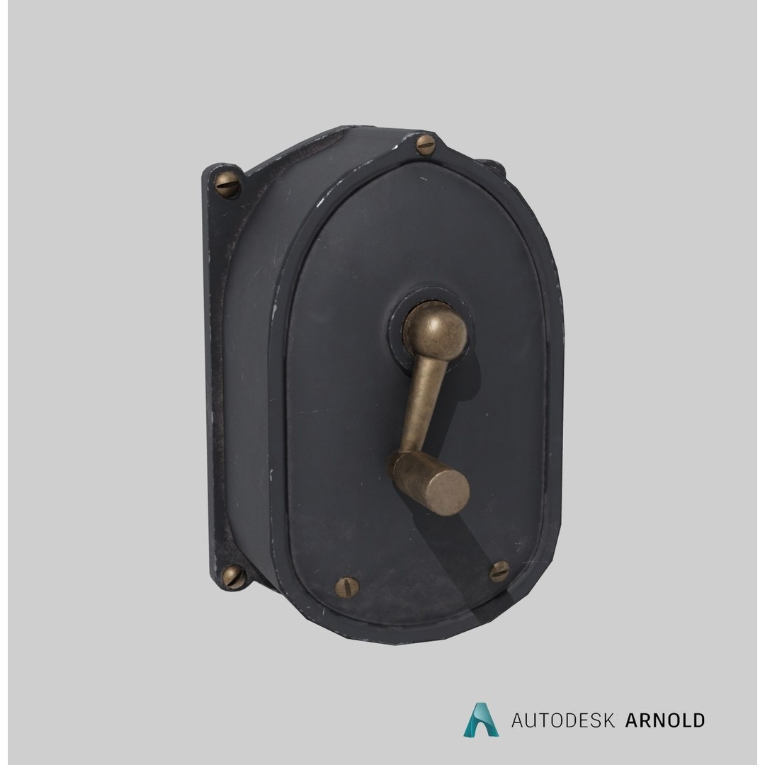 World War 1 Cockpit Interior 3D Model – Low Poly Game Ready FBX Asset - View 28