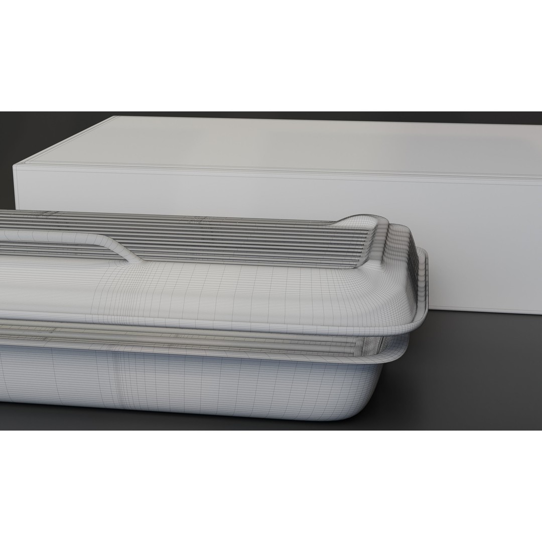 Grill Smoker Box 3D Model – PBR Game-Ready Asset, FBX - View 9