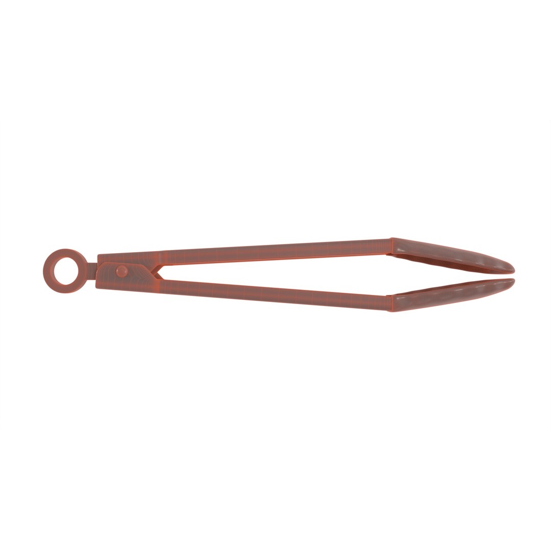 Stainless Steel Tongs 3D Model – Realistic Kitchen Utensils, FBX - View 11