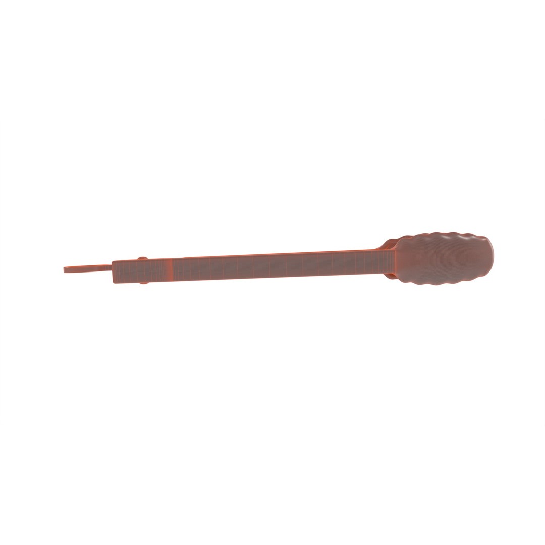 Stainless Steel Tongs 3D Model – Realistic Kitchen Utensils, FBX - View 14