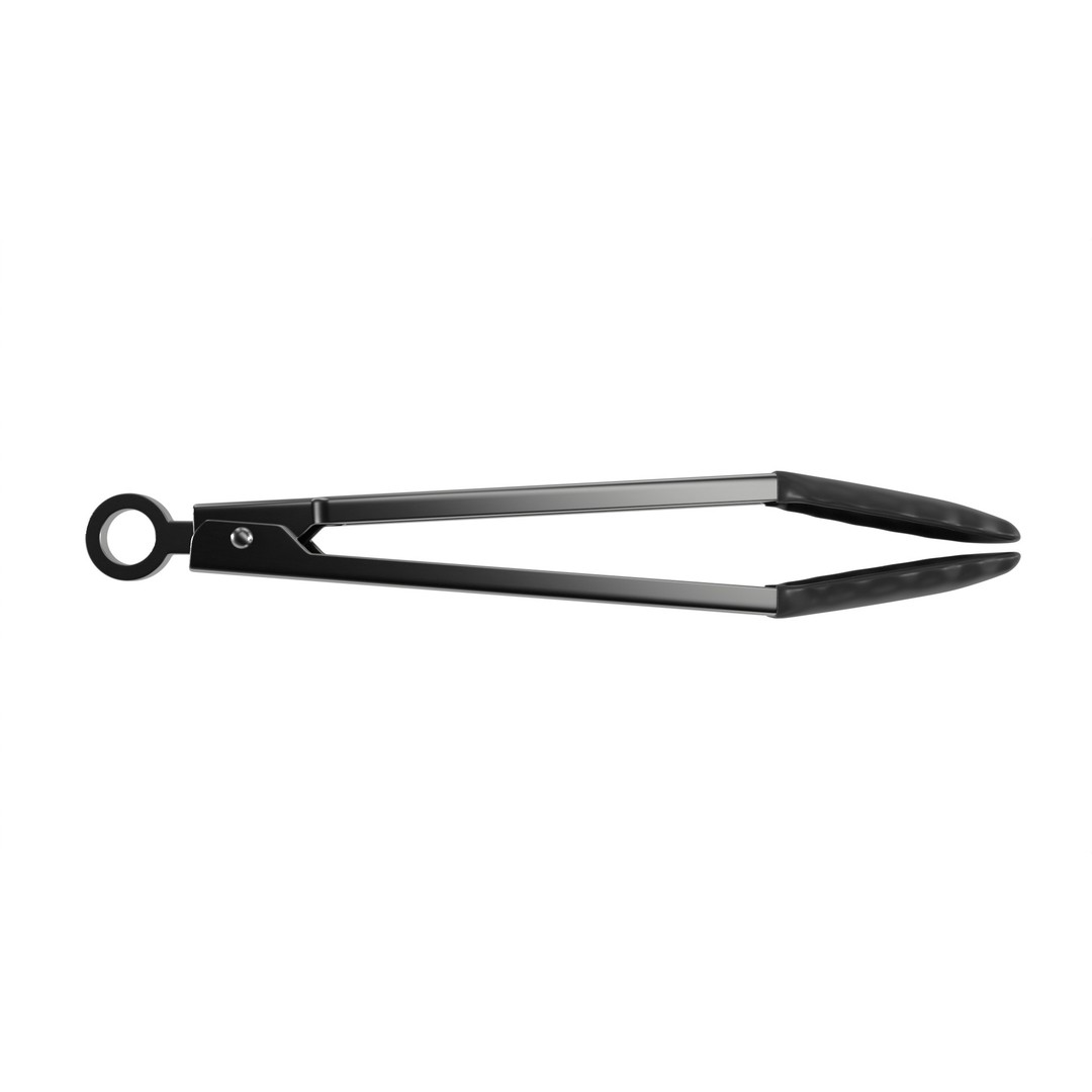 Stainless Steel Tongs 3D Model – Realistic Kitchen Utensils, FBX - View 4