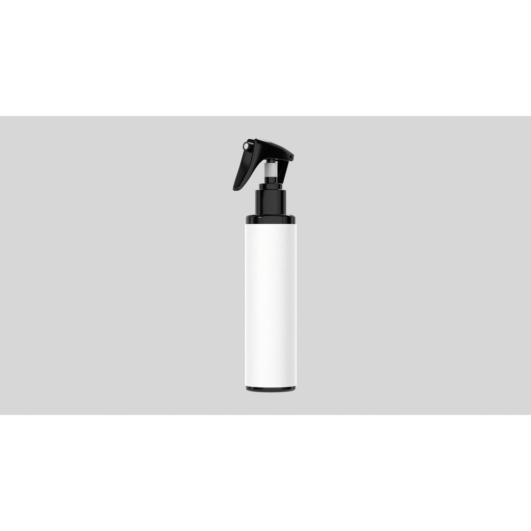 Trigger Spray Bottle 3D Model – PBR Textured, Game-Ready, FBX & OBJ - View 3