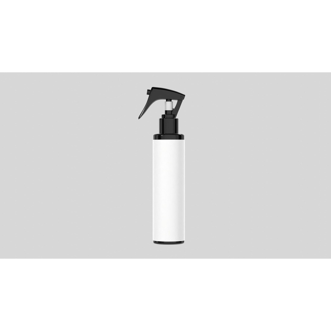 Trigger Spray Bottle 3D Model – PBR Textured, Game-Ready, FBX & OBJ - View 5