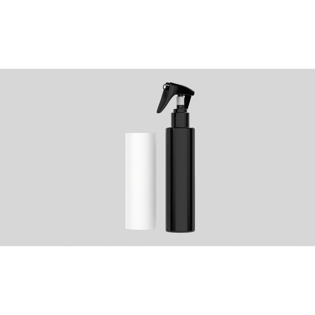 Trigger Spray Bottle 3D Model – PBR Textured, Game-Ready, FBX & OBJ - View 8
