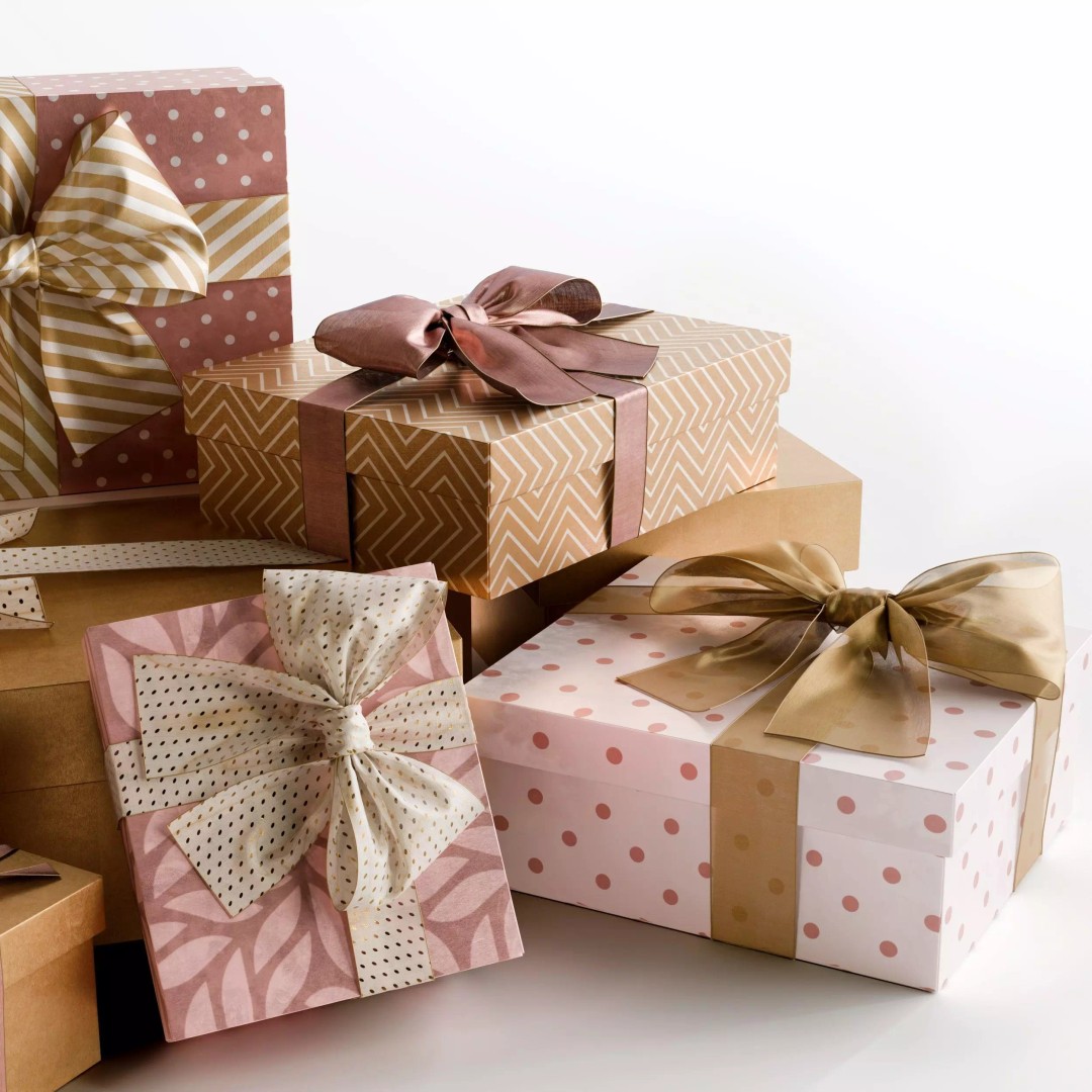 Gift Boxes 3D Model – Holiday Decoration PBR Asset, Blender, FBX, OBJ - View 8