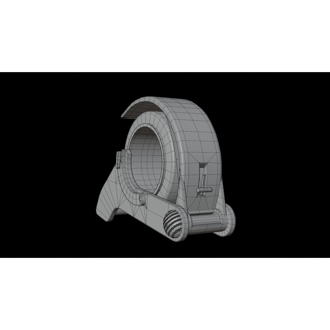 Tape Dispenser 3D Model – Low Poly PBR Asset, FBX & OBJ Formats
