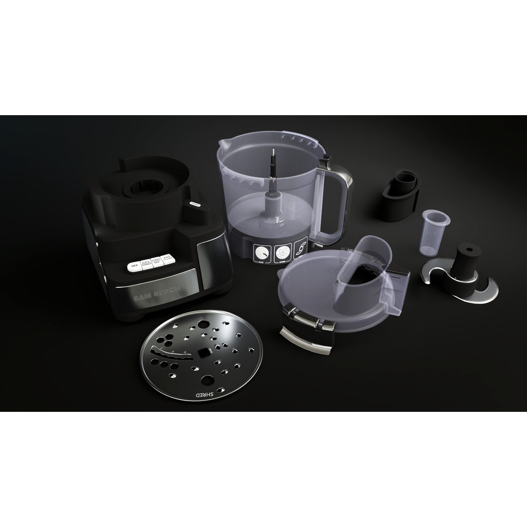 PBR Kitchen Tools 3D Model – Blender File with High-Quality Textures - View 5