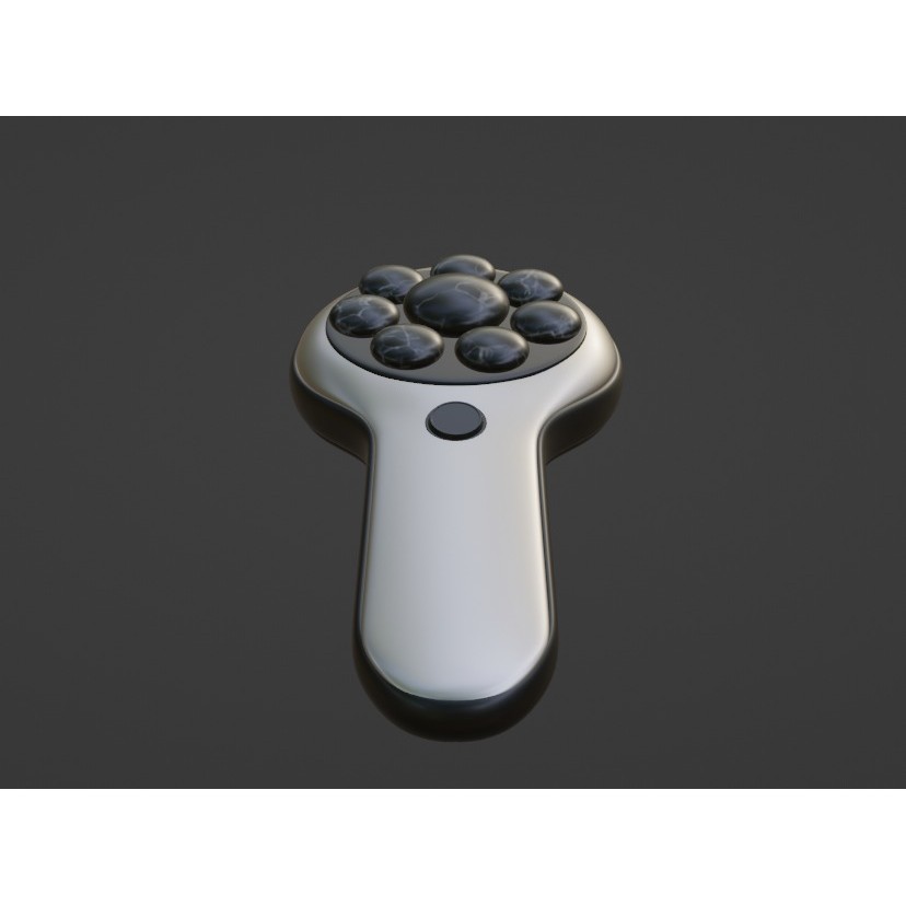 Electric Hot Stone Massager 3D Model – Low Poly PBR Asset, FBX - View 5