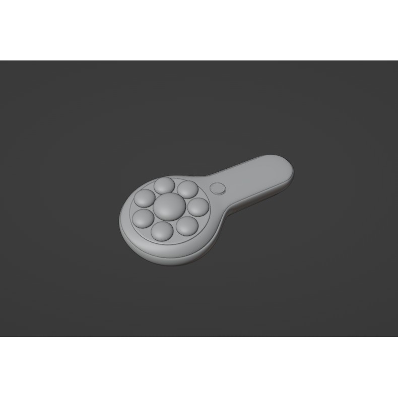 Electric Hot Stone Massager 3D Model – Low Poly PBR Asset, FBX - View 7