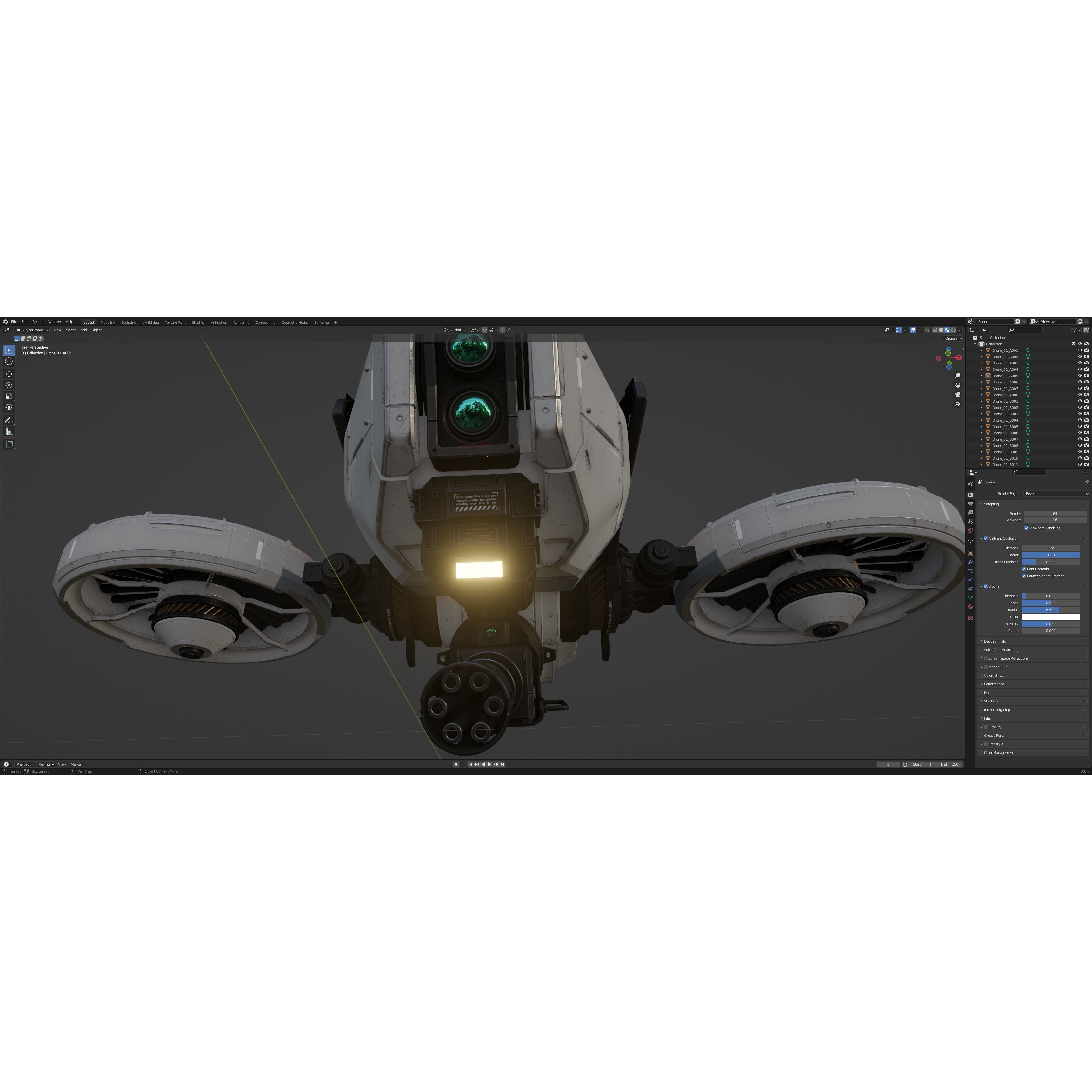 Sci-Fi Vehicle Series - Game-Ready PBR 3D Model - View 15