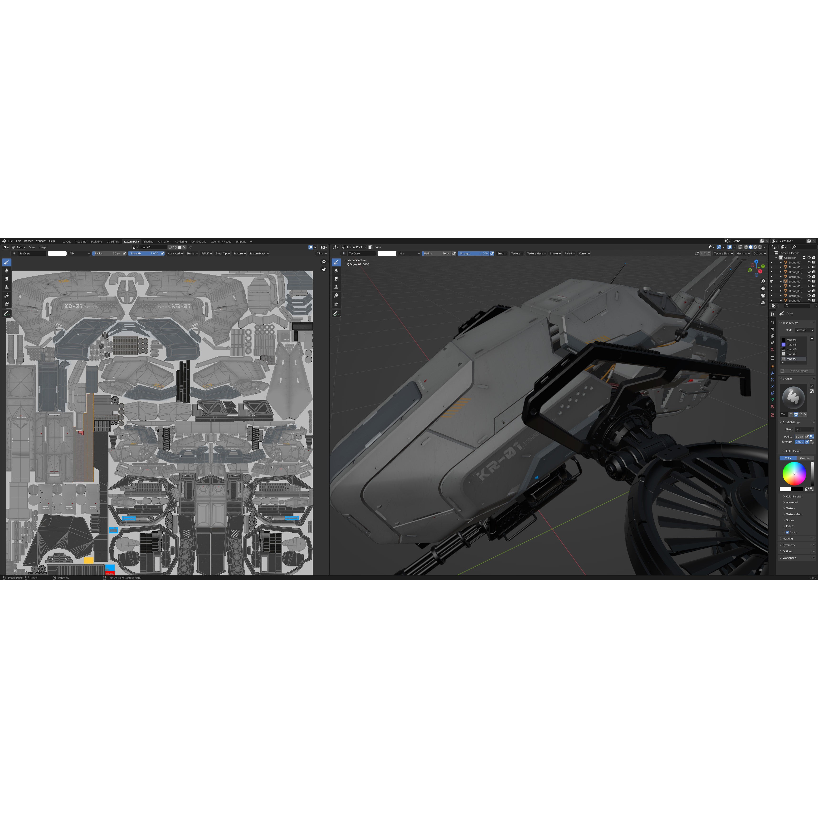 Sci-Fi Vehicle Series - Game-Ready PBR 3D Model - View 16