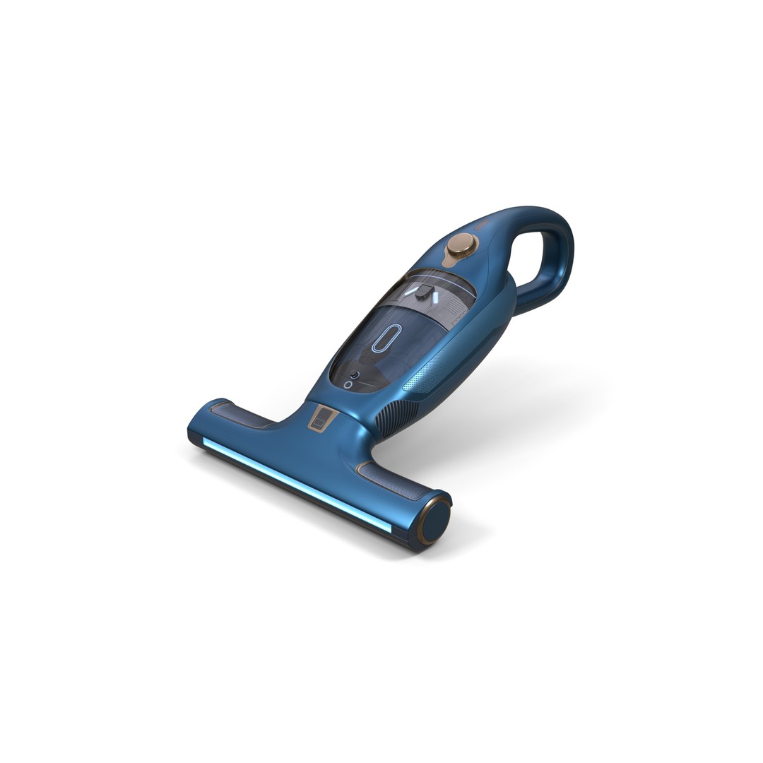 Handheld Vacuum 3D Model – Low Poly PBR Game Asset, FBX - View 3