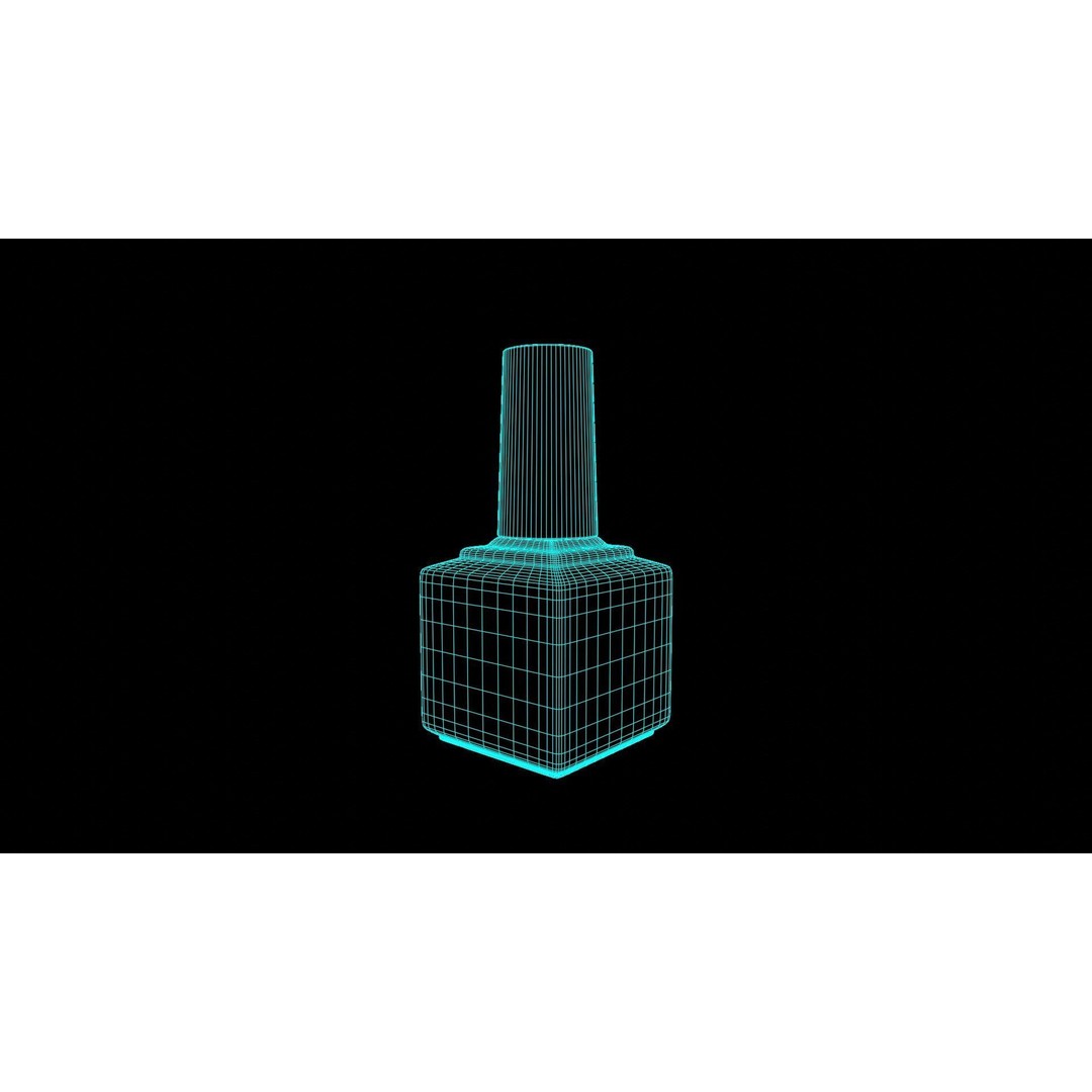 Nail Polish 3D Model – Low Poly PBR Asset for Games and Renders