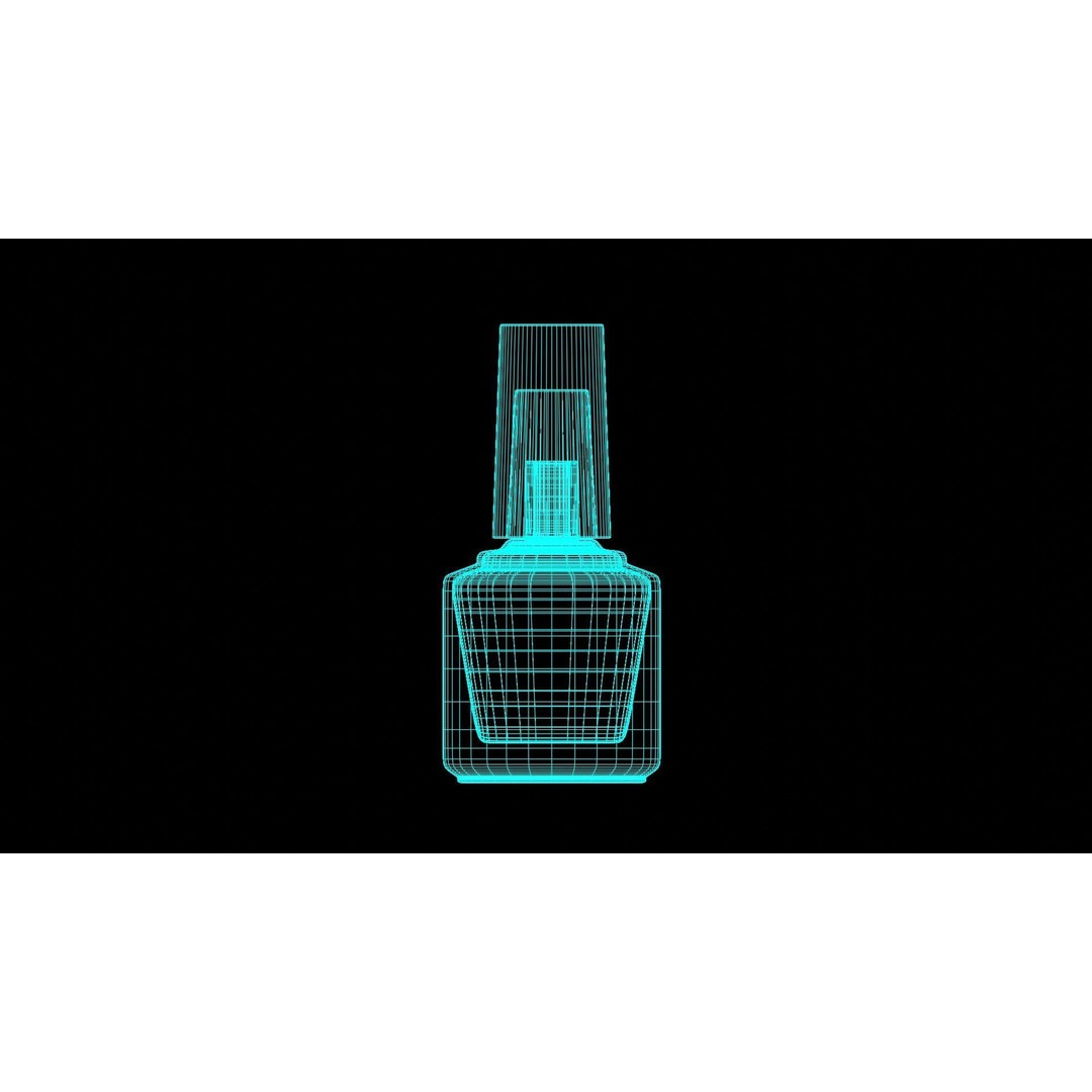 Nail Polish 3D Model – Low Poly PBR Asset for Games and Renders - View 7