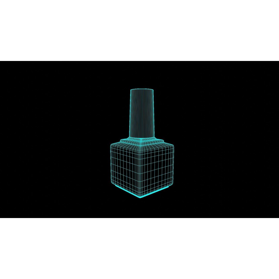 Nail Polish 3D Model – Low Poly PBR Asset for Games and Renders - View 9