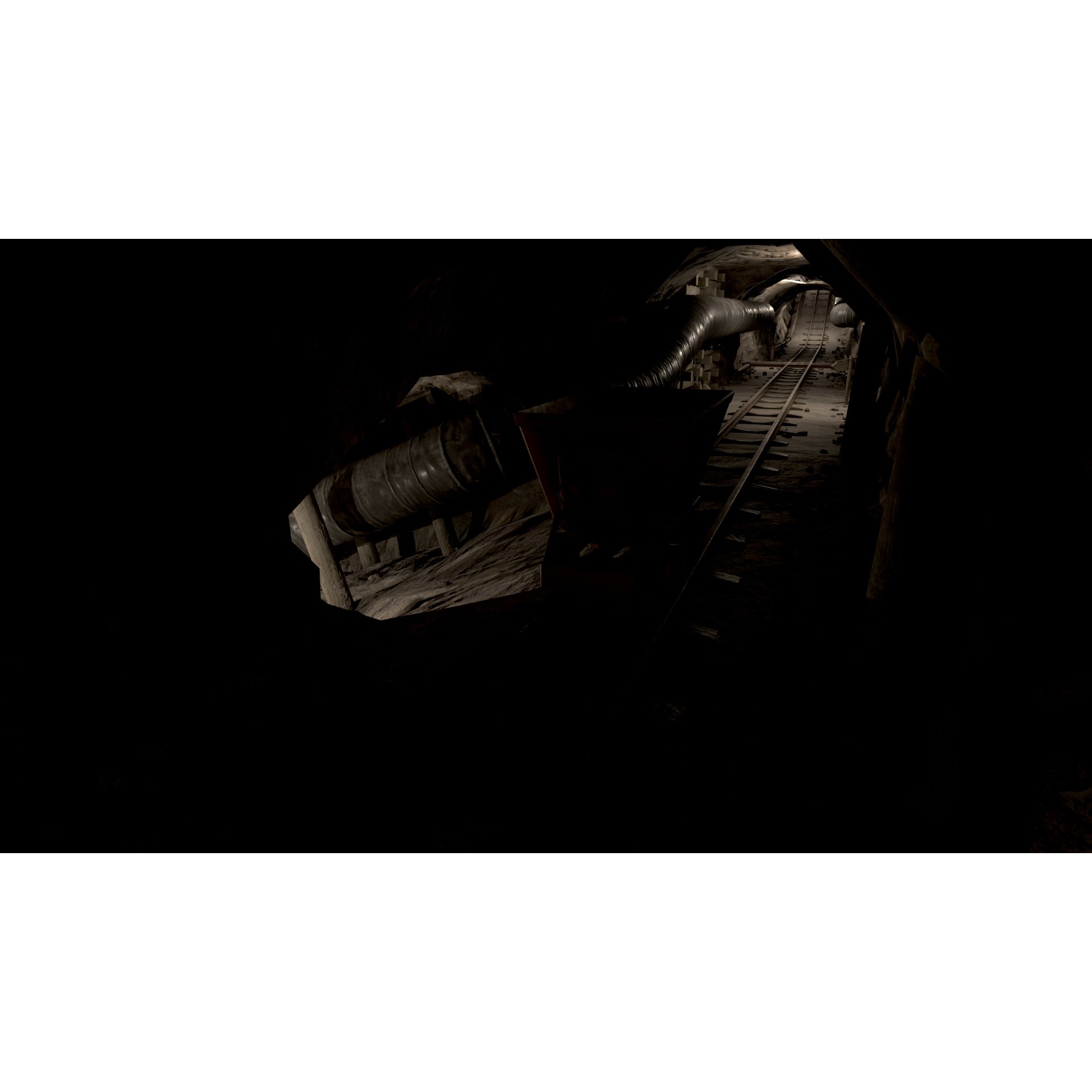 Modular Underground Mine Tunnels - Low-Poly Game-Ready 3D Model - View 18