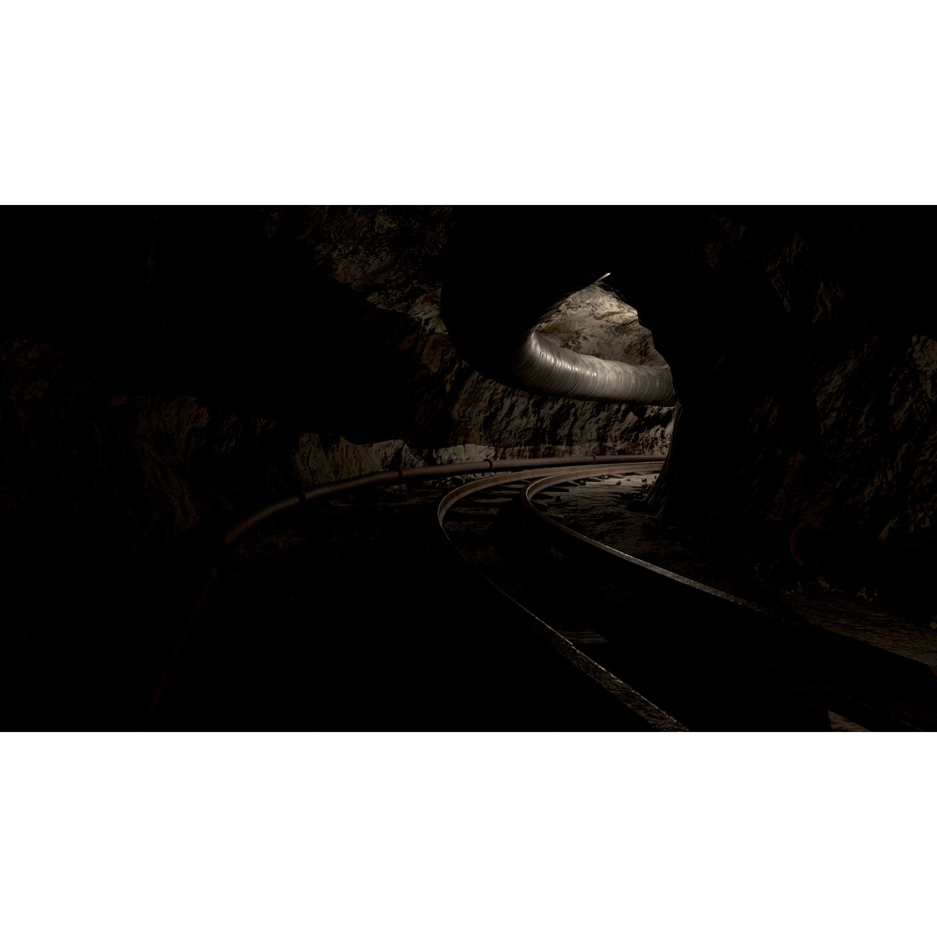 Modular Underground Mine Tunnels - Low-Poly Game-Ready 3D Model - View 24
