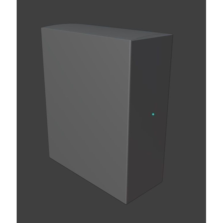 Laundry Dryer Sheets Box 3D Model – Low Poly PBR Asset, FBX - View 8