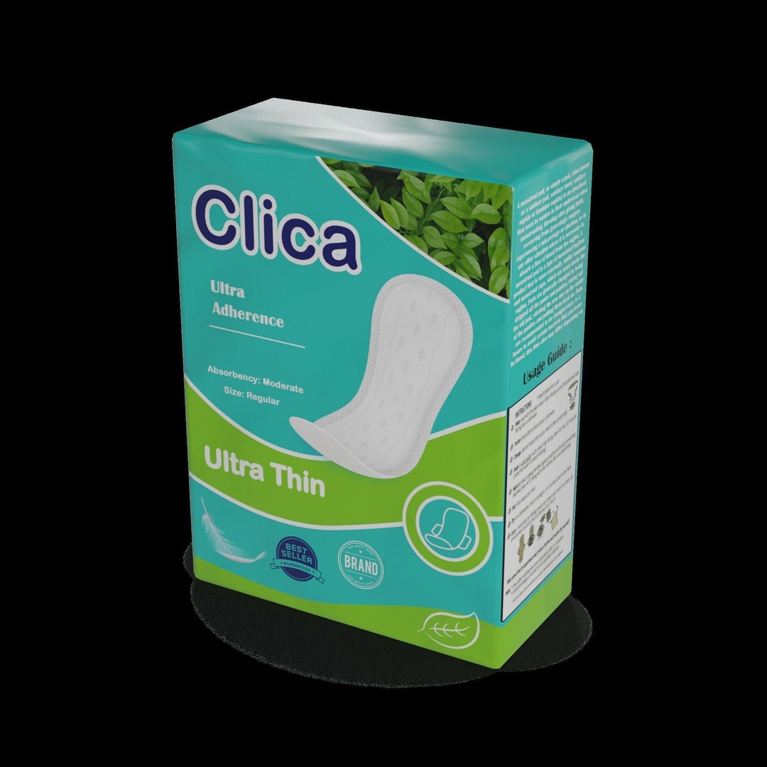 Incontinence Pads 3D Model – Low Poly PBR Asset, FBX