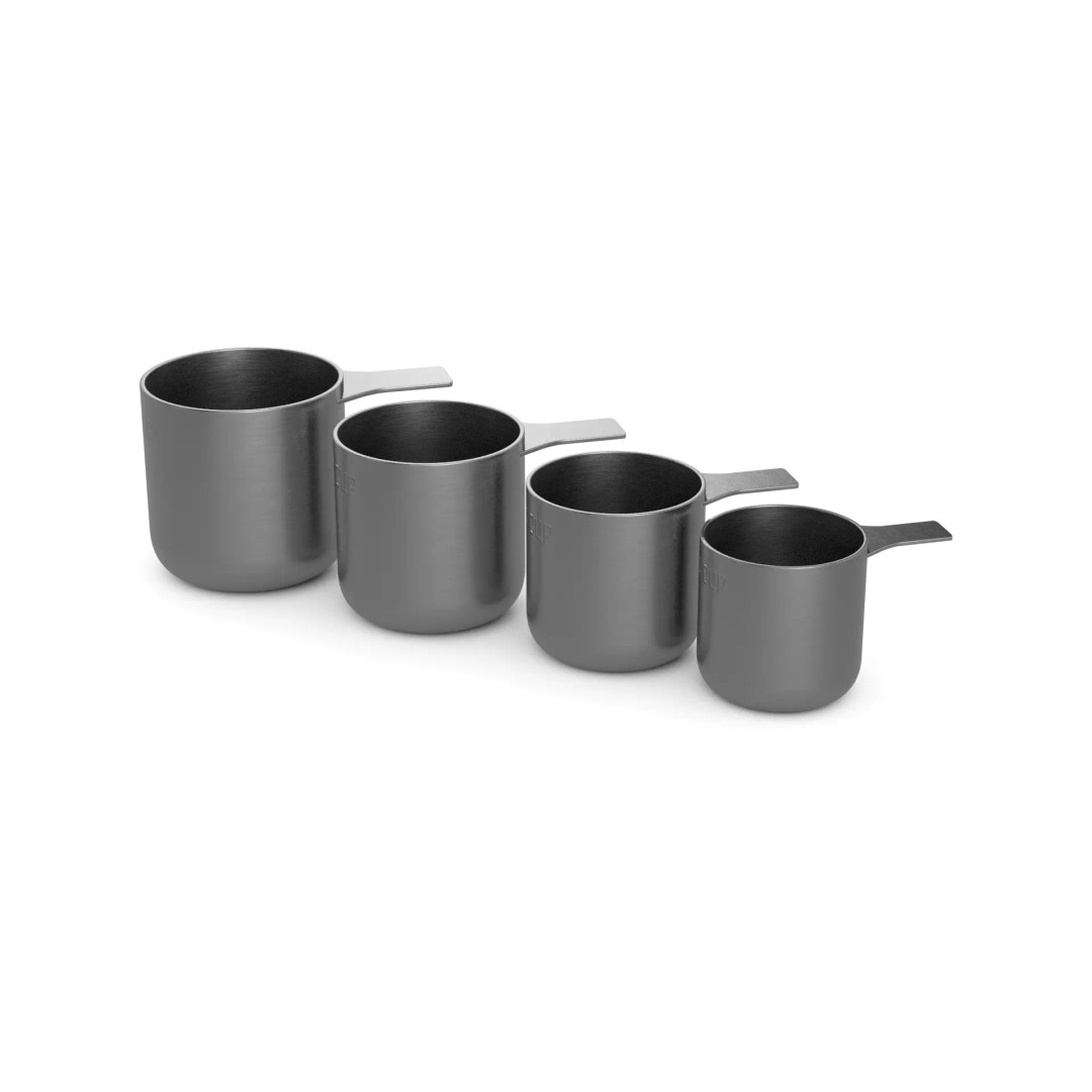 Measuring Cup Set 3D Model – Low Poly Kitchenware, FBX, PBR Textures - View 2
