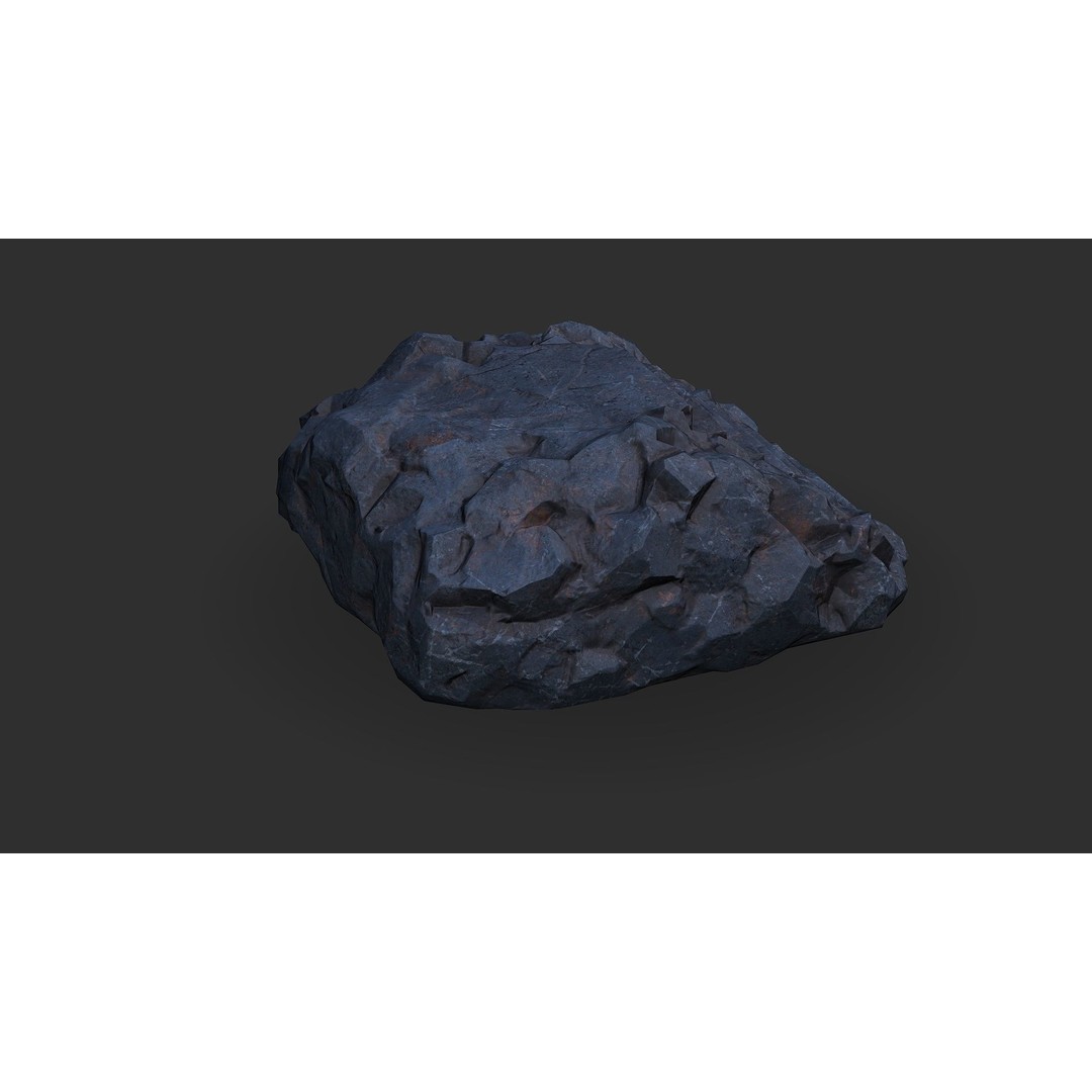 Stone Stairs 3D Model – Low Poly PBR Game Asset, FBX & OBJ - View 11