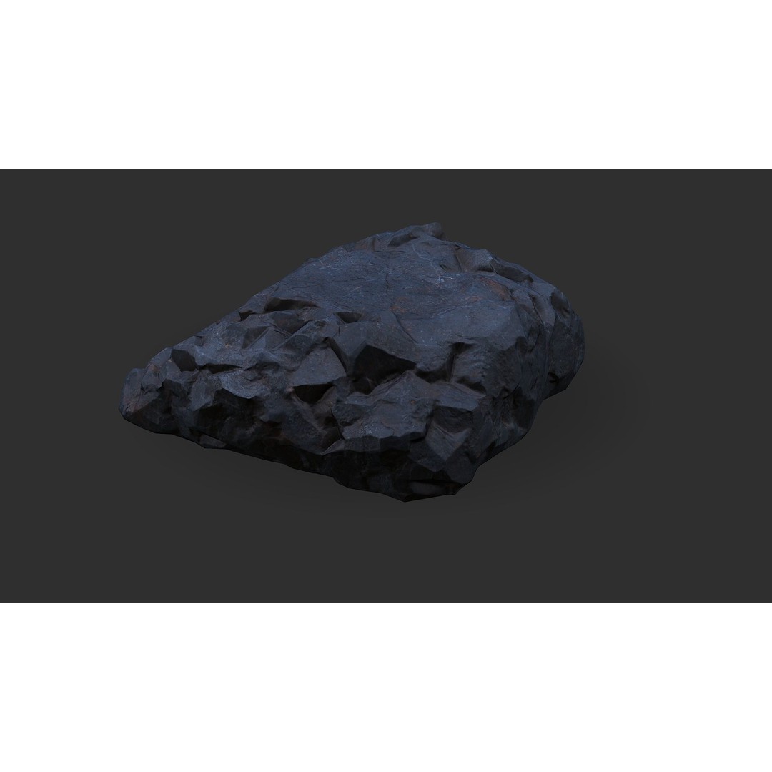 Stone Stairs 3D Model – Low Poly PBR Game Asset, FBX & OBJ - View 14