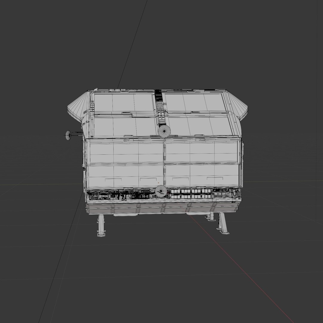 Spaceship 3D Model – High Poly PBR Asset for Games and Animation - View 54