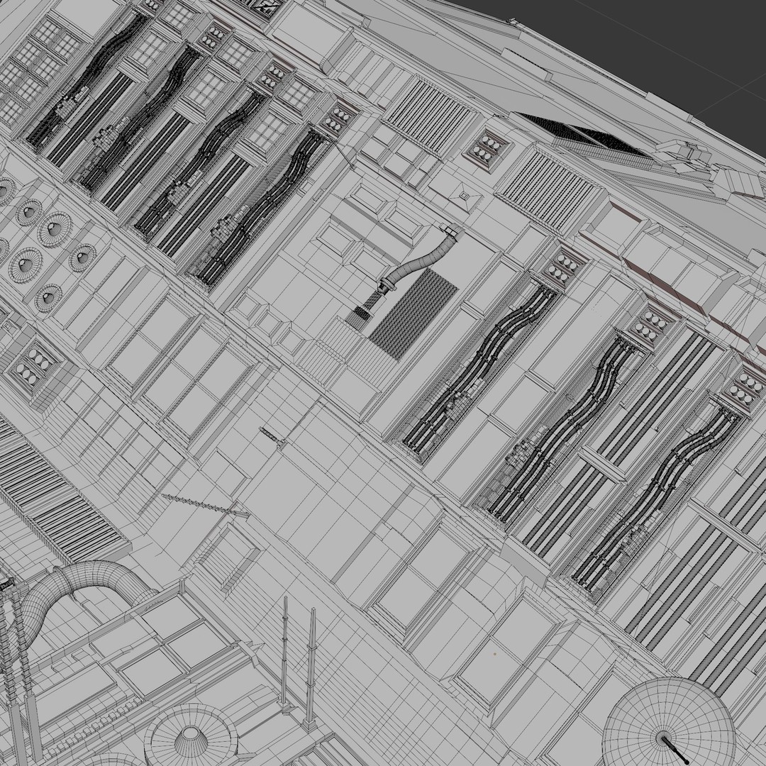 Spaceship 3D Model – High Poly PBR Asset for Games and Animation - View 58