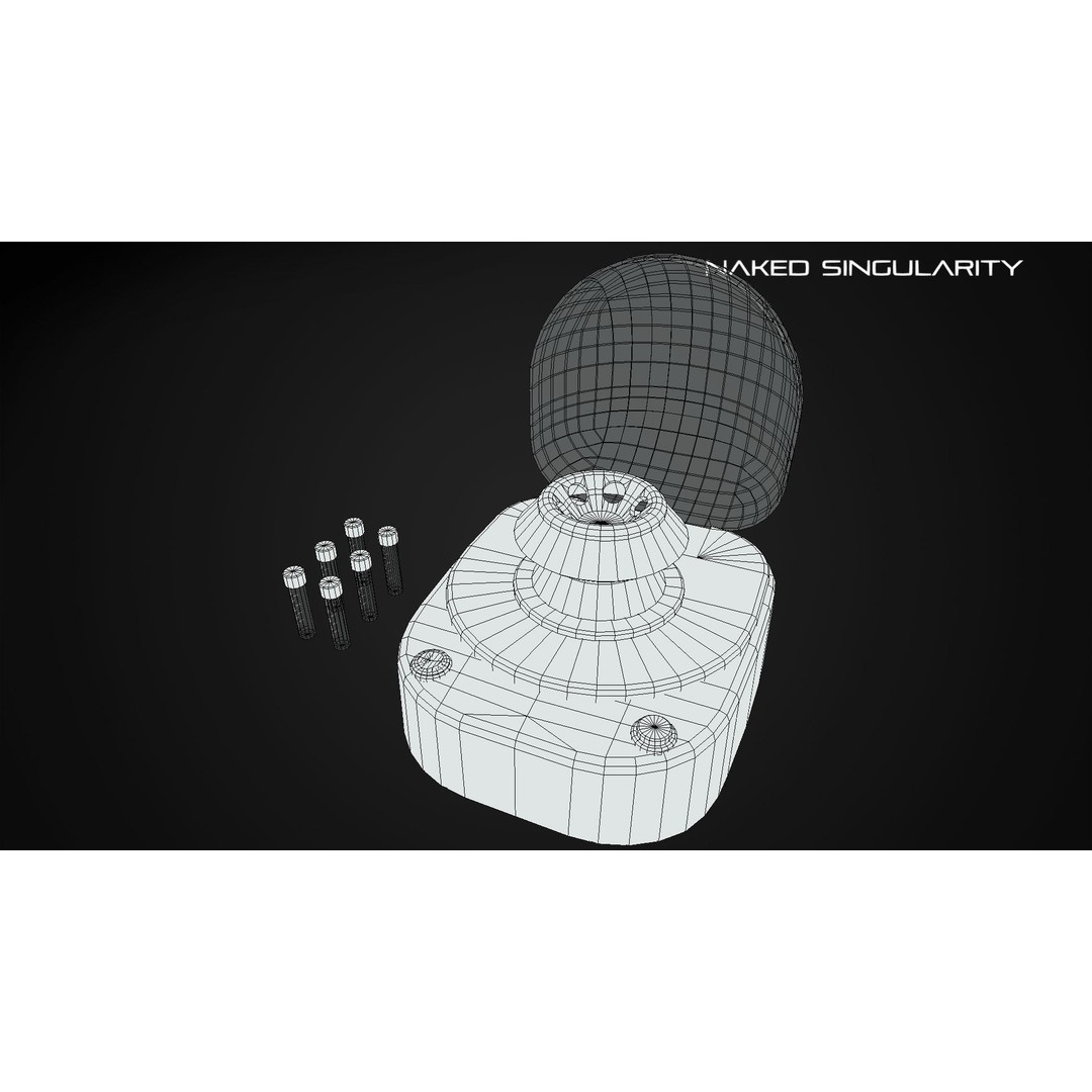 Mini Centrifuge 3D Model – Low Poly Laboratory Equipment, FBX - View 10