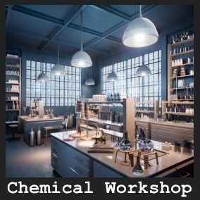 Chemical Laboratory Props 3D Model – Low Poly PBR Assets, FBX - View 18