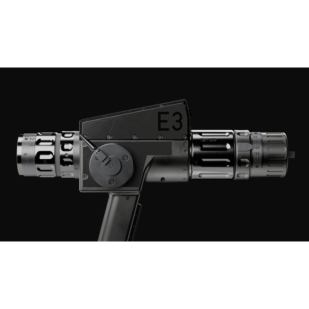 NASA EVA Pistol Grip Tool 3D Model – High Poly PBR Asset, FBX, OBJ - View 7