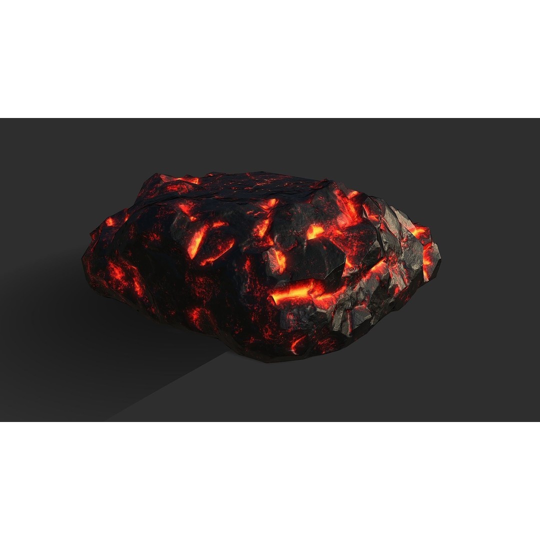 Stone Stairs 3D Model – Low Poly PBR Game Asset, FBX, OBJ - View 12