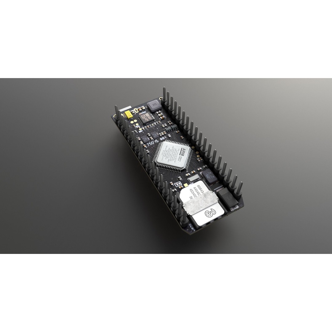 Circuit Board 3D Model – Low Poly Game Asset, FBX, PBR Textures - View 3