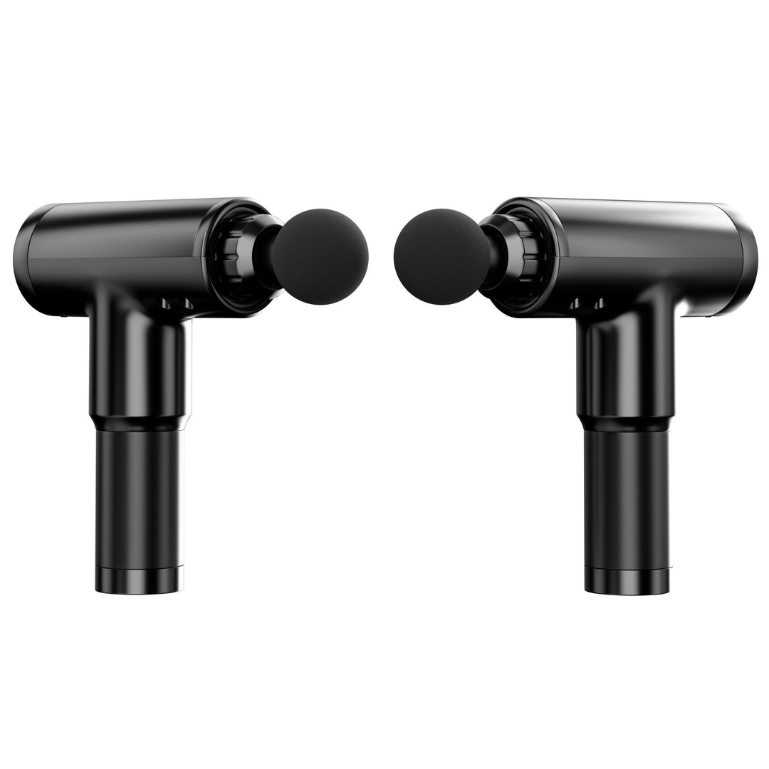 Massage Gun 3D Model – High-Quality Polygonal Mesh, FBX, Blender - View 5