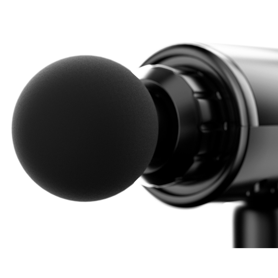 Massage Gun 3D Model – High-Quality Polygonal Mesh, FBX, Blender - View 7