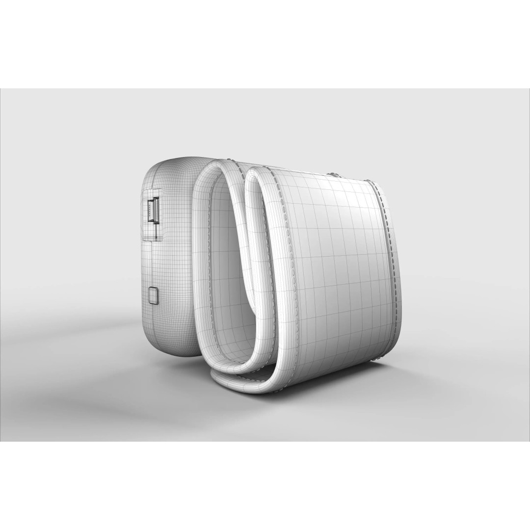 Wrist Patient Monitor 3D Model – Medical Device, PBR Textures, FBX - View 16