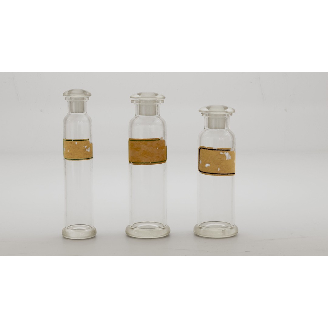 Alchemical Bottles 3D Model – Realistic Lab Set with PBR Textures - View 13