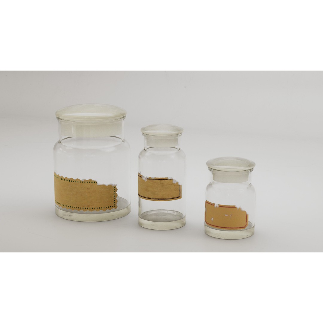 Alchemical Bottles 3D Model – Realistic Lab Set with PBR Textures - View 9