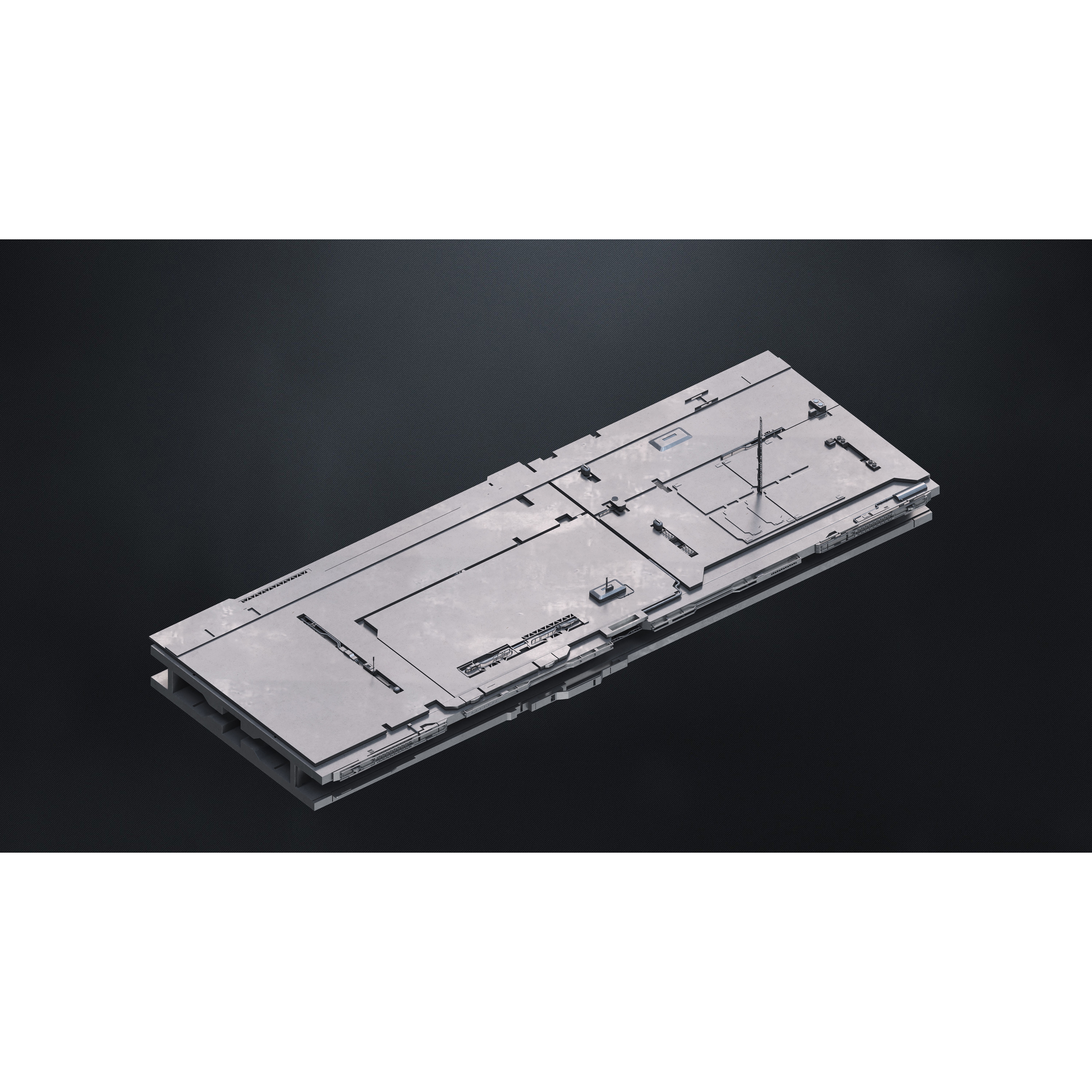 25 SUB-D Megascale Architectural Kitbash Elements - 3D Model - View 7
