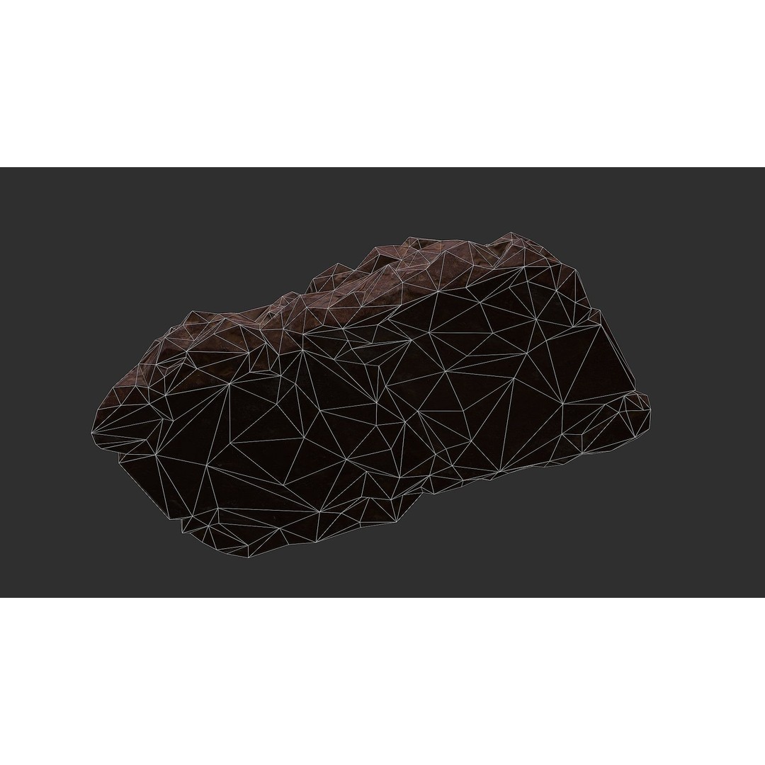 Stone Staircase 3D Model – Low Poly PBR Game Asset, FBX, OBJ