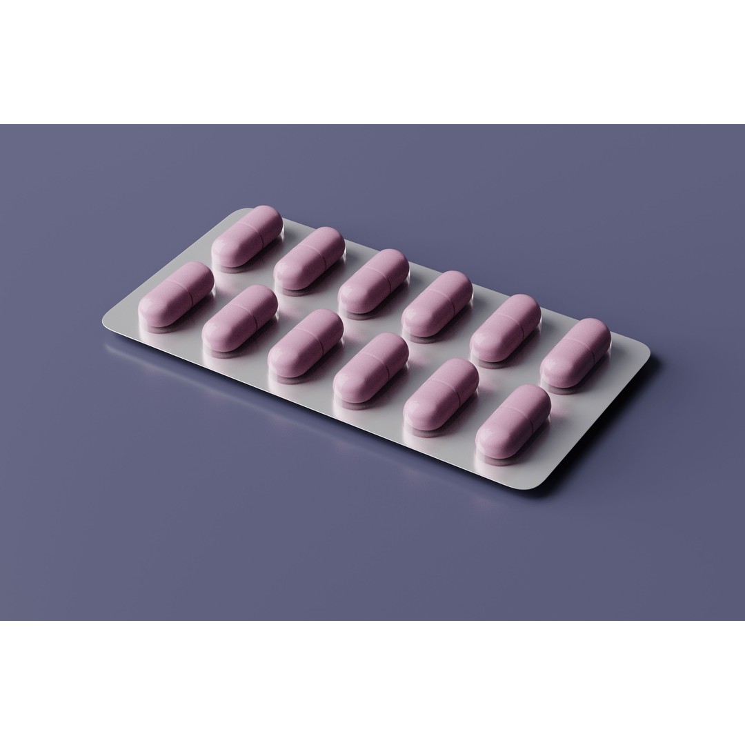 Medicine Tablets and Pills 3D Model – Low Poly Game Asset, FBX, OBJ - View 6
